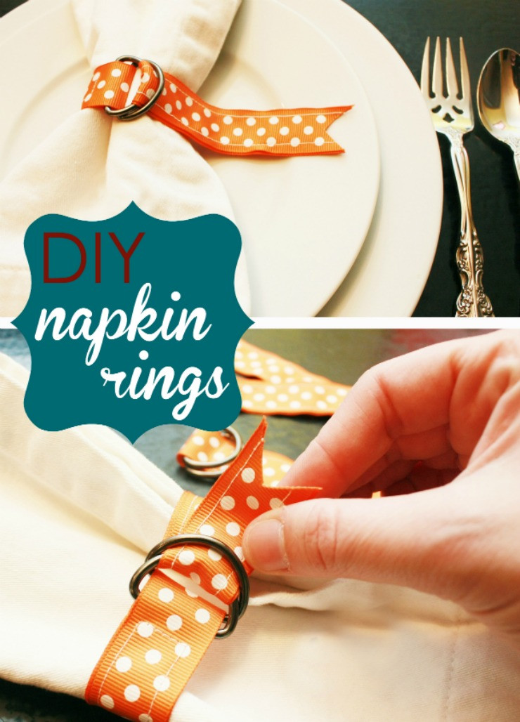 Diy Facebook
 DIY Thanksgiving Napkin Rings The SITS Girls