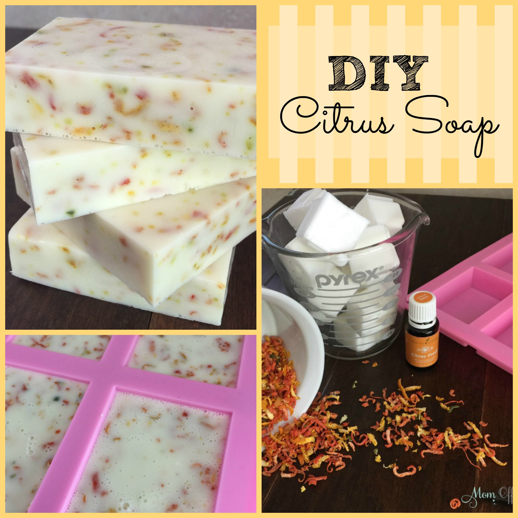 Diy Facebook
 Simple DIY Citrus Soap