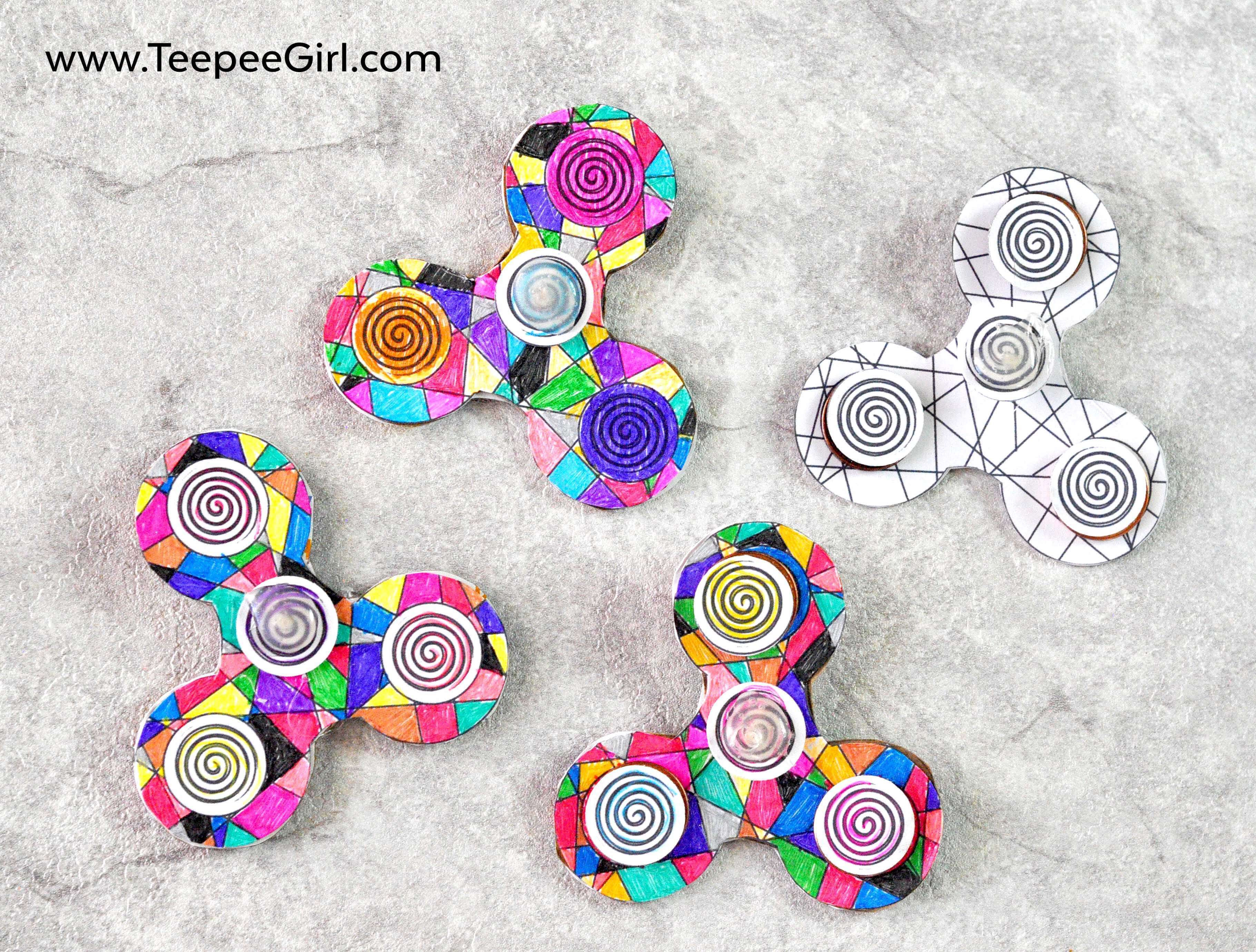 Diy Fidget Spinner
 DIY Fid Spinner Tutorial & Printable