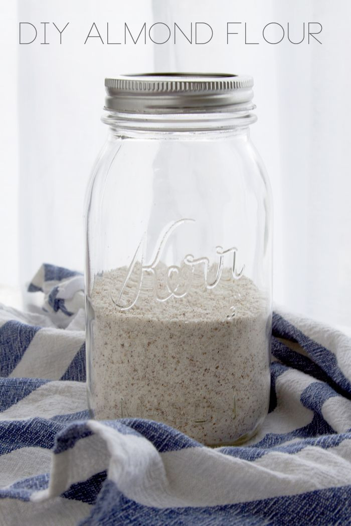 Diy Flur
 Make Your Own Almond Milk and Almond Flour for cheap and