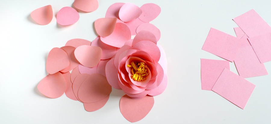 Diy Flur
 Guirlande de fleurs en papier