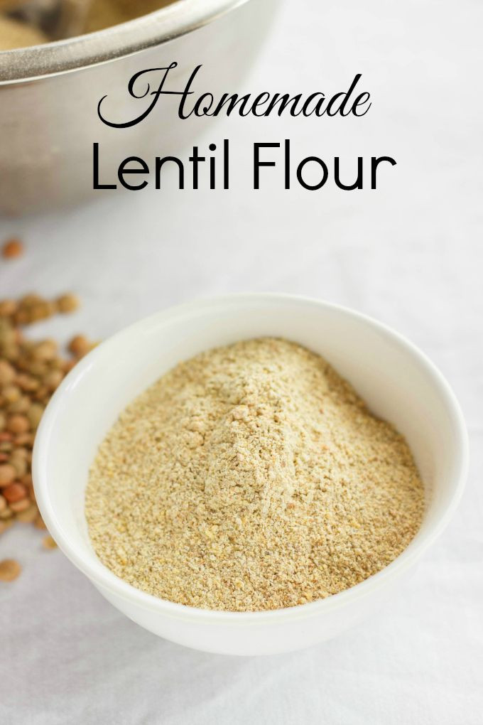 Diy Flur
 Homemade Lentil Flour Tutorial Recipe