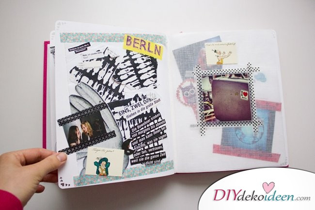 Diy Fotoalbum
 Scrapbooking DIY Fotoalbum Ideen für eure Urlaubsbilder