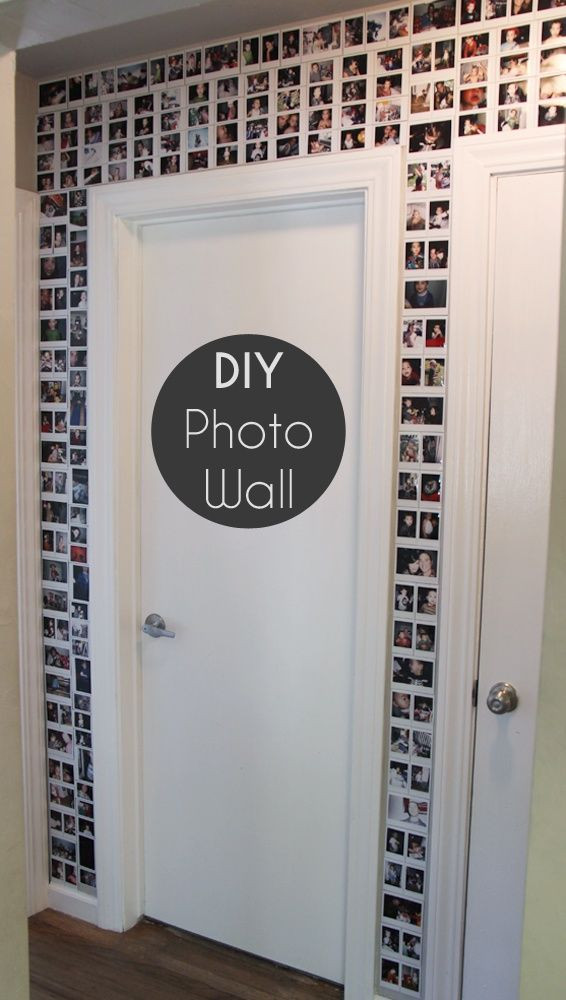 Diy Fotowand
 DIY Fotowand Es muss nicht immer Tapete sein Die Wand