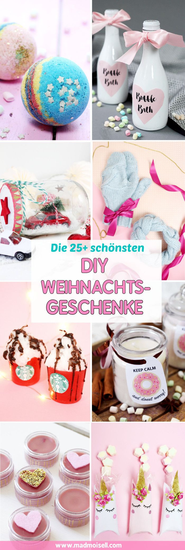 Diy Geschenke Weihnachten
 3370 besten DIY Basteln & Selbermachen Bilder auf