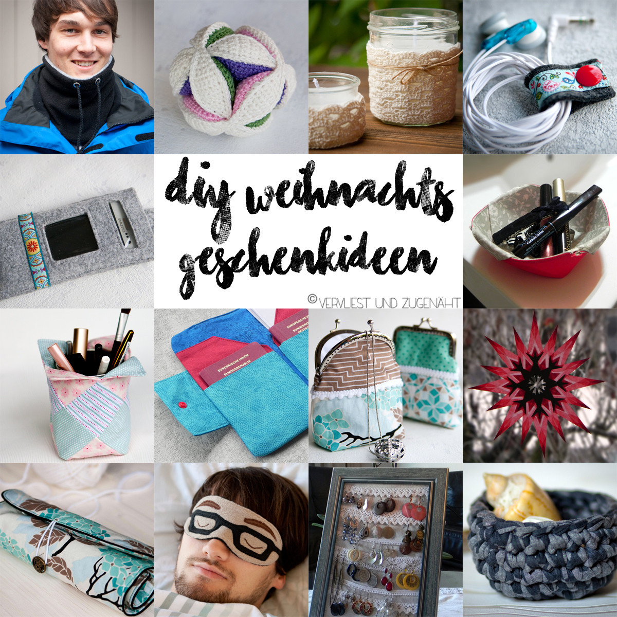 Diy Geschenke Weihnachten
 Vervliest und zugenäht DIY Geschenkideen für Weihnachten