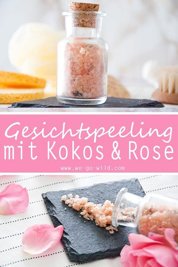 Diy Gesichtspeeling
 Gesichtspeeling selber machen mit Kokosöl