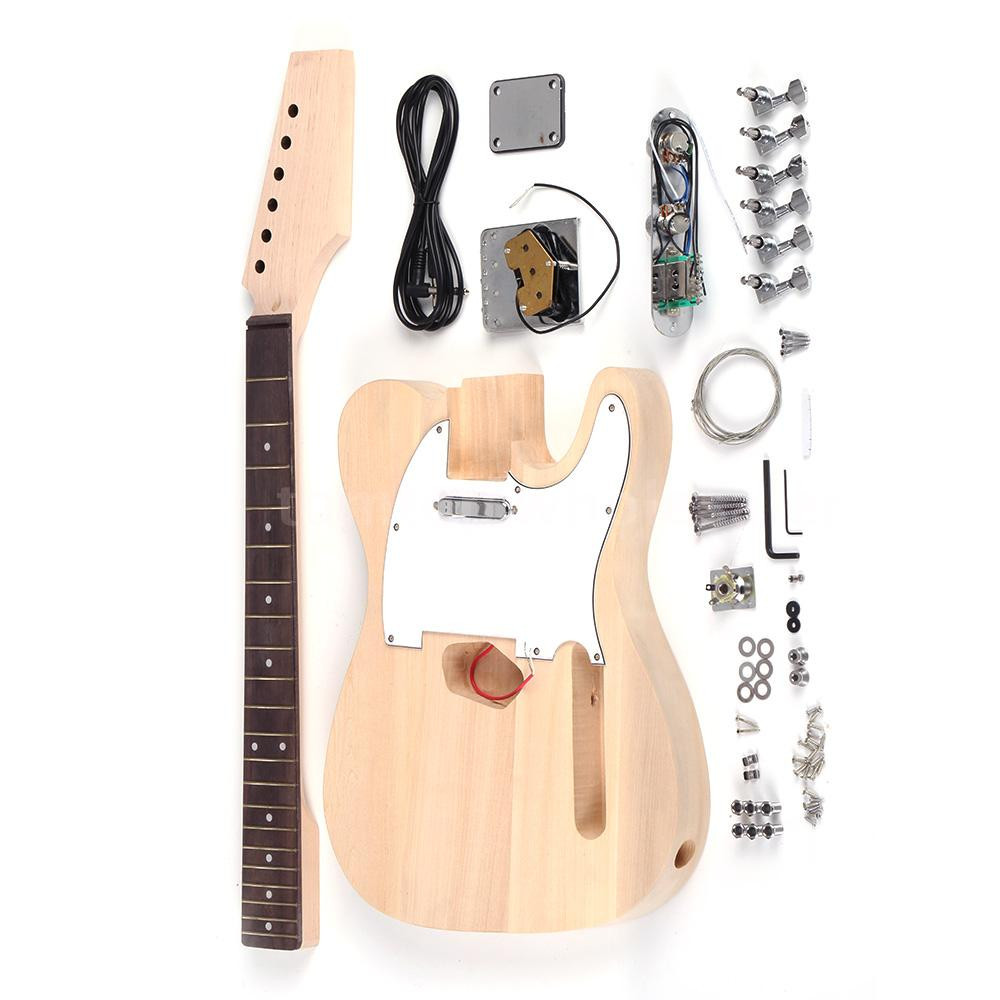 Diy Guitar Kit
 Professional Tele Style LT Unfinished DIY Electric Guitar