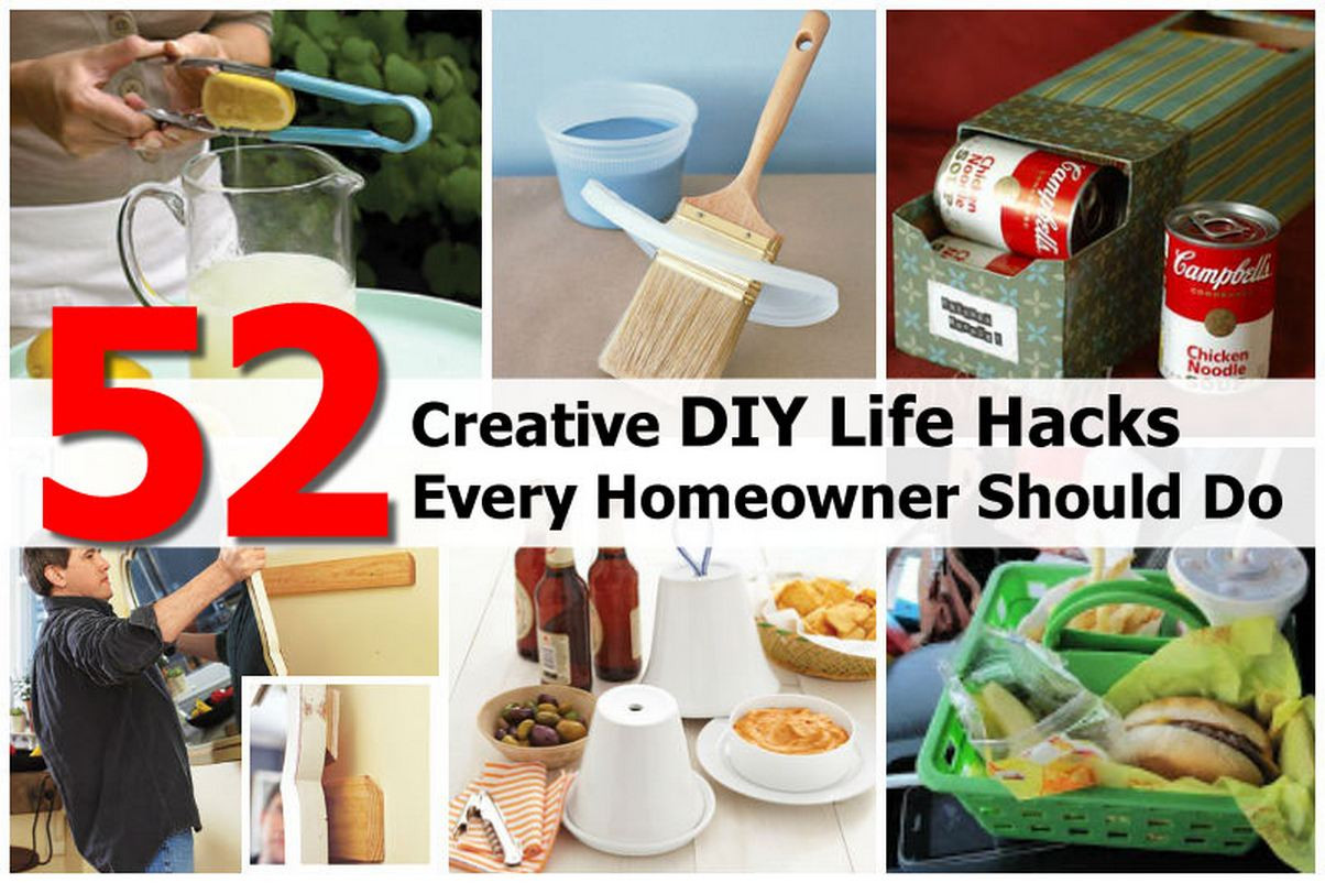 Diy Hacks
 52 Creative DIY Life Hacks Every Homeowner Should Do