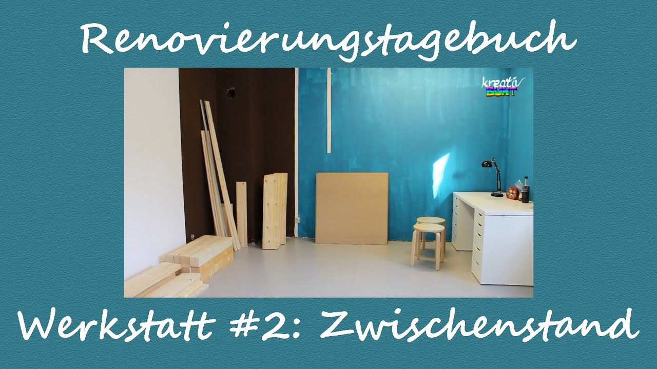 Diy Heimwerken
 [DIY Heimwerken Renovieren] Werkstatt 2 Boden Wände