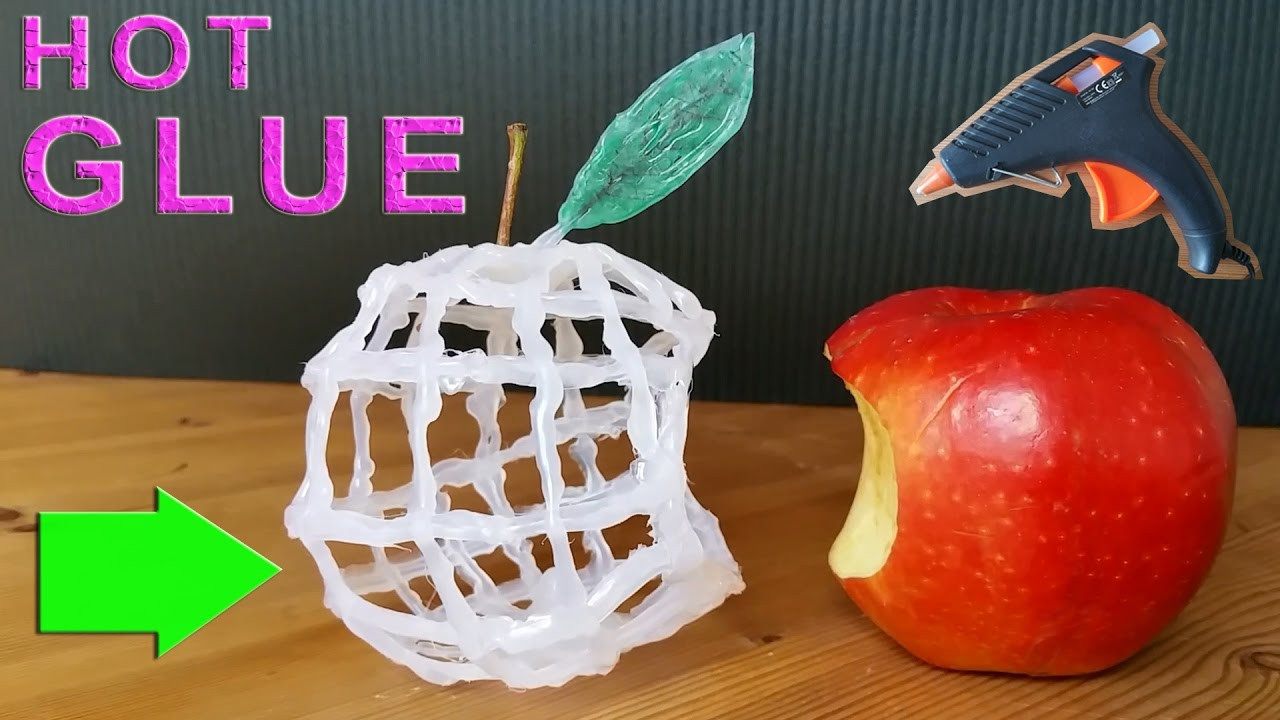 Diy Heißklebepistole
 TOP Apfel mit Heißklebepistole Lifehack DIY Anleitung