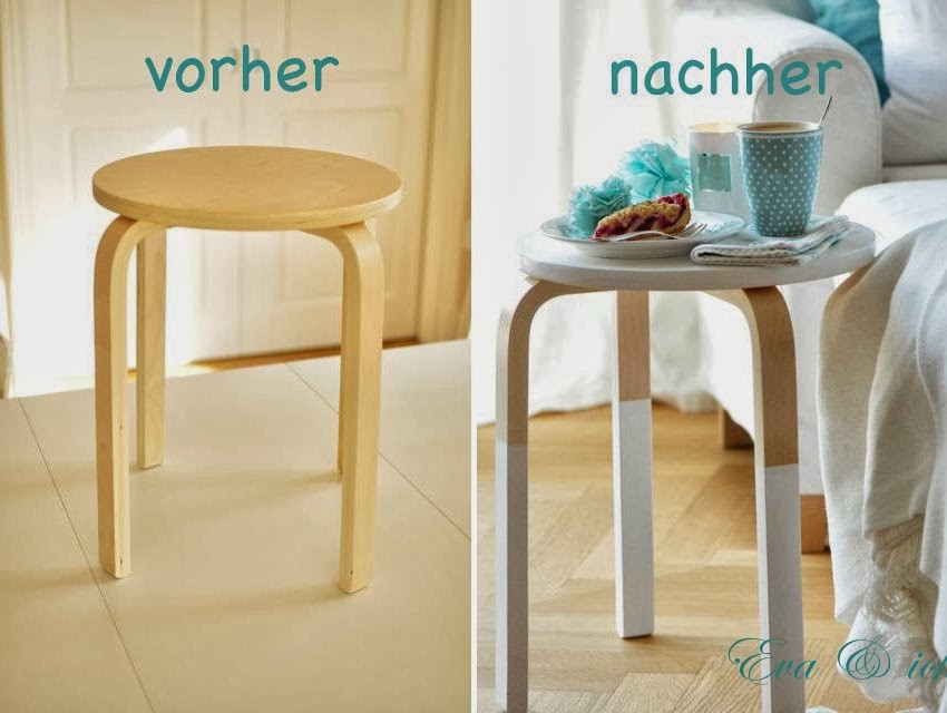 Diy Hocker
 eva und ich DIY pimp your Hocker und Ommas Zwetschgenkuchen