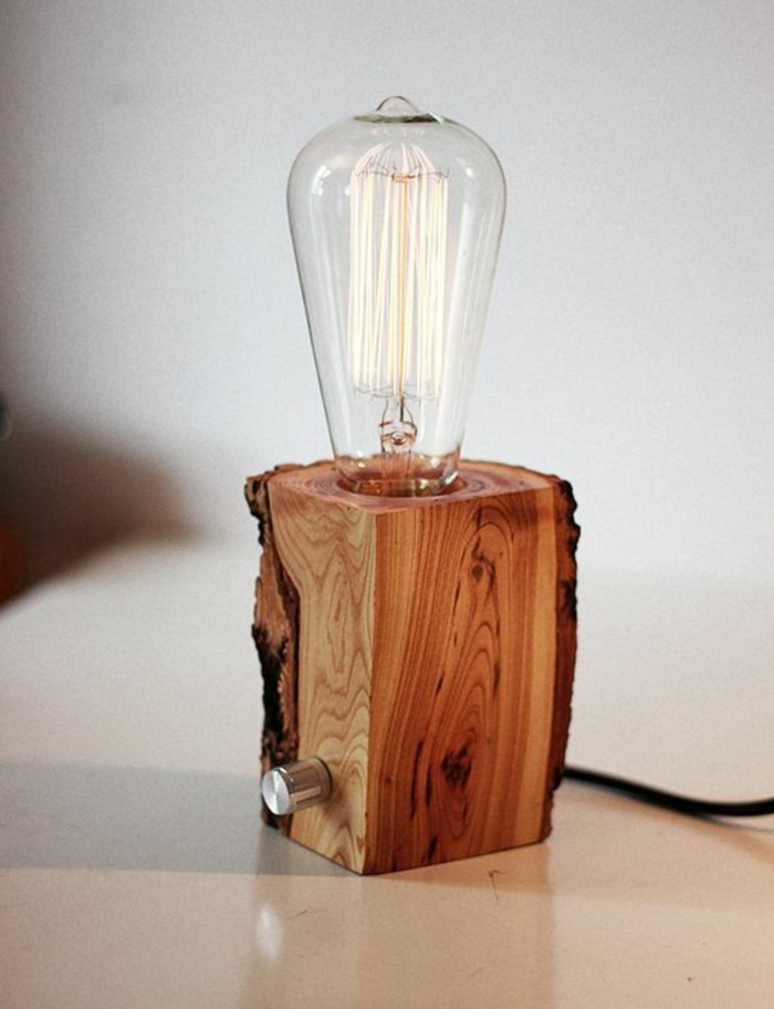 Diy Holz Lampe
 DIY Lampe 76 super coole Bastelideen dazu