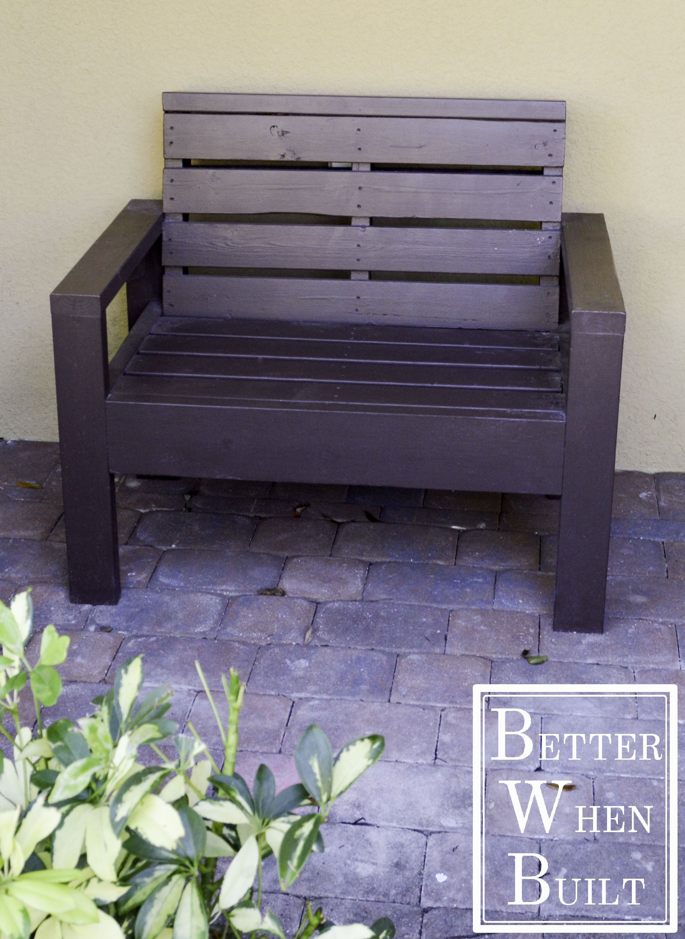 Diy Holzmöbel
 DIY Pallet Bench Palettensessel