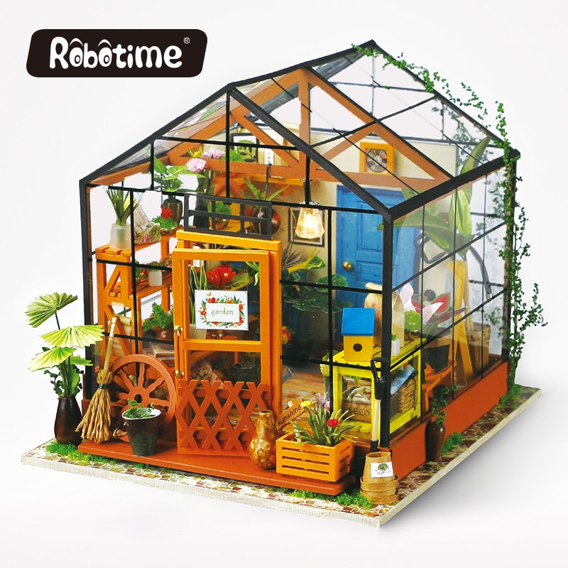 Diy House
 Aliexpress Buy Robotime 3D Wooden Puzzle DIY