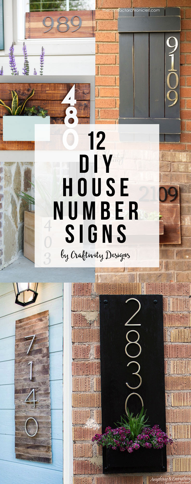 Diy House
 How to Make a DIY House Number Sign in minutes