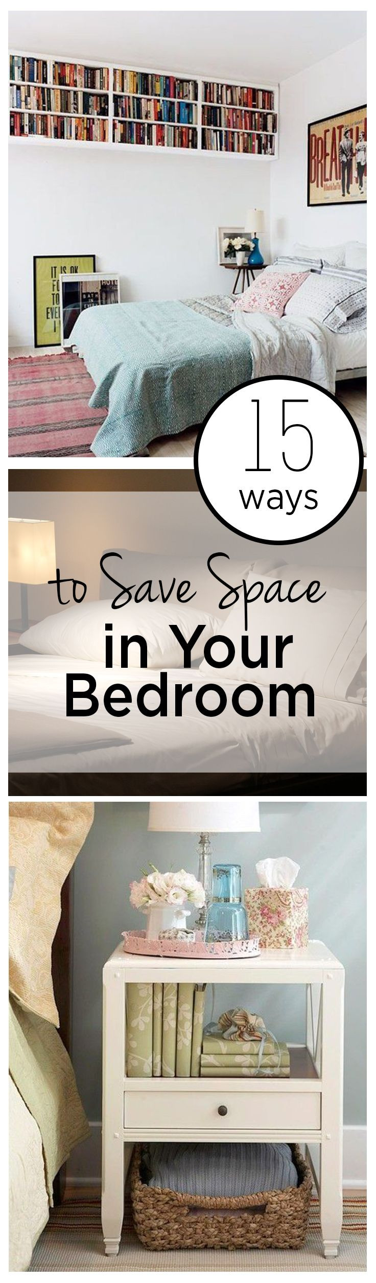 Diy Inneneinrichtung
 15 Ways to Save Space in Your Bedroom