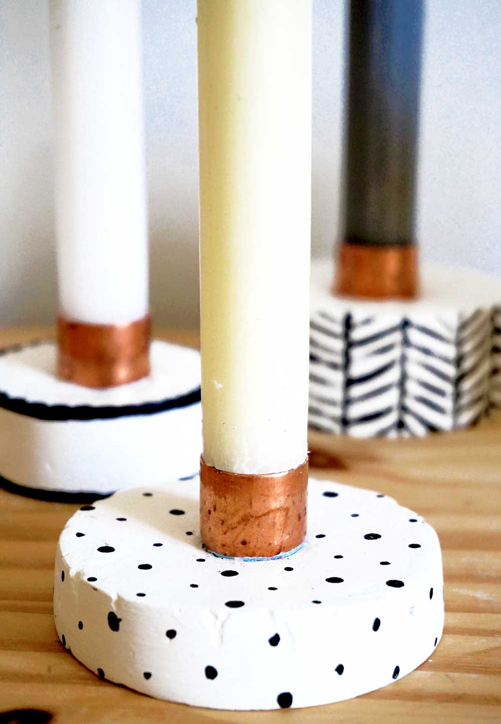 Diy Kerzenständer
 DIY Kerzenständer aus Kupfer & Gips selbermachen