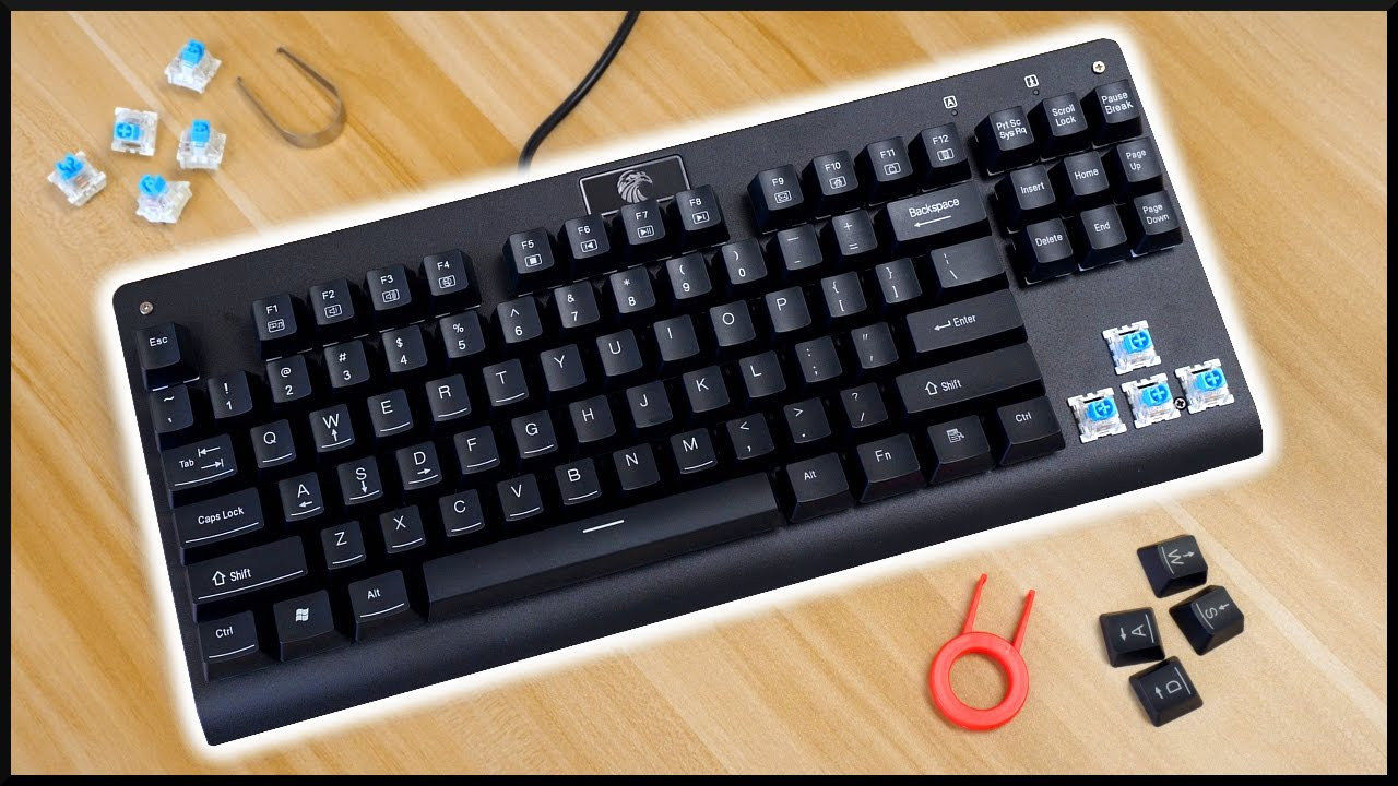 Diy Keyboard
 $29 Mechanical Keyboard with DIY Switches