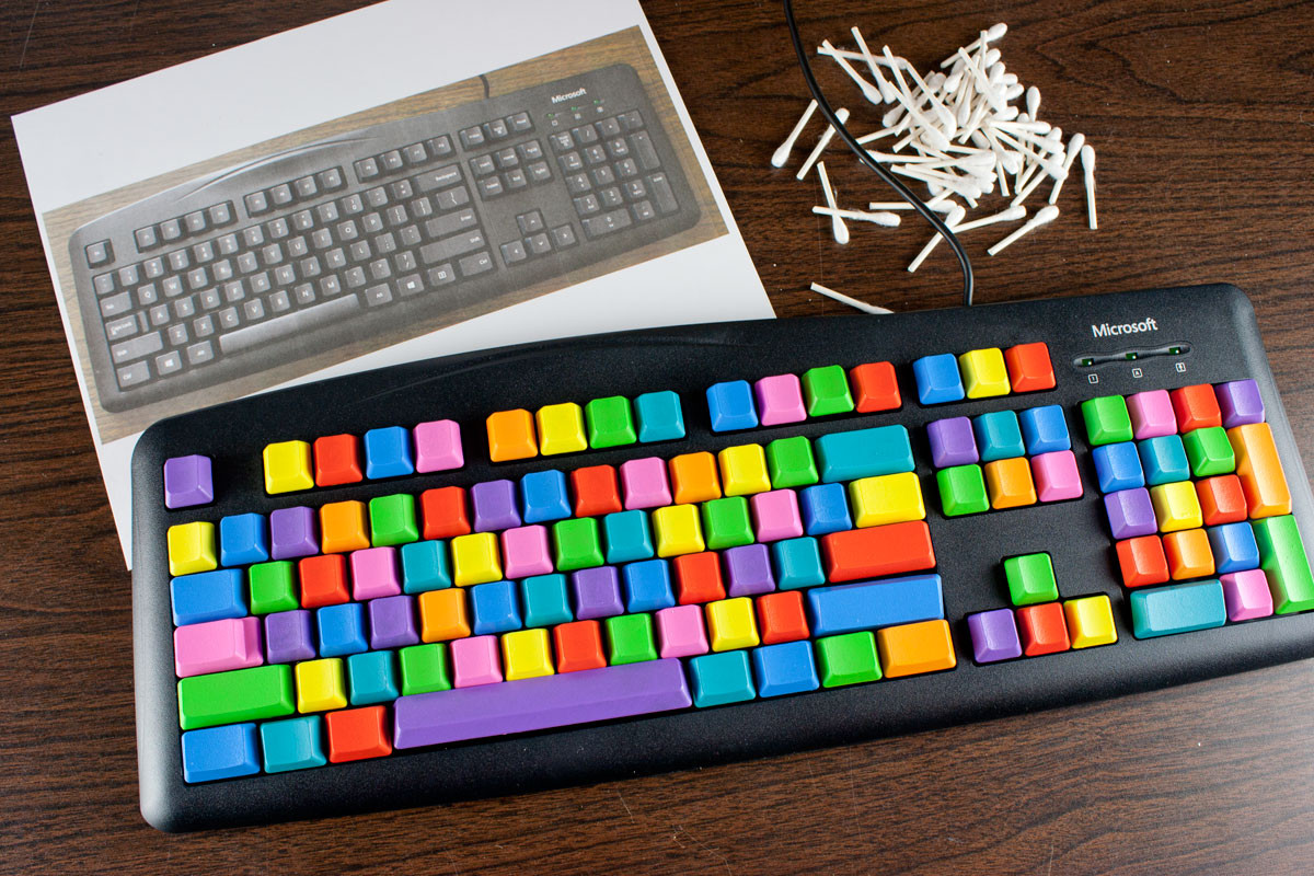 Diy Keyboard
 Colorful keyboard how to Boing Boing