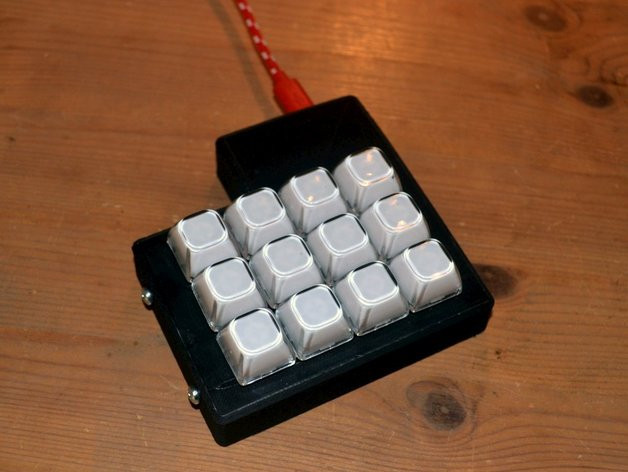 Diy Keyboard
 DIY USB keyboard case by winand Thingiverse