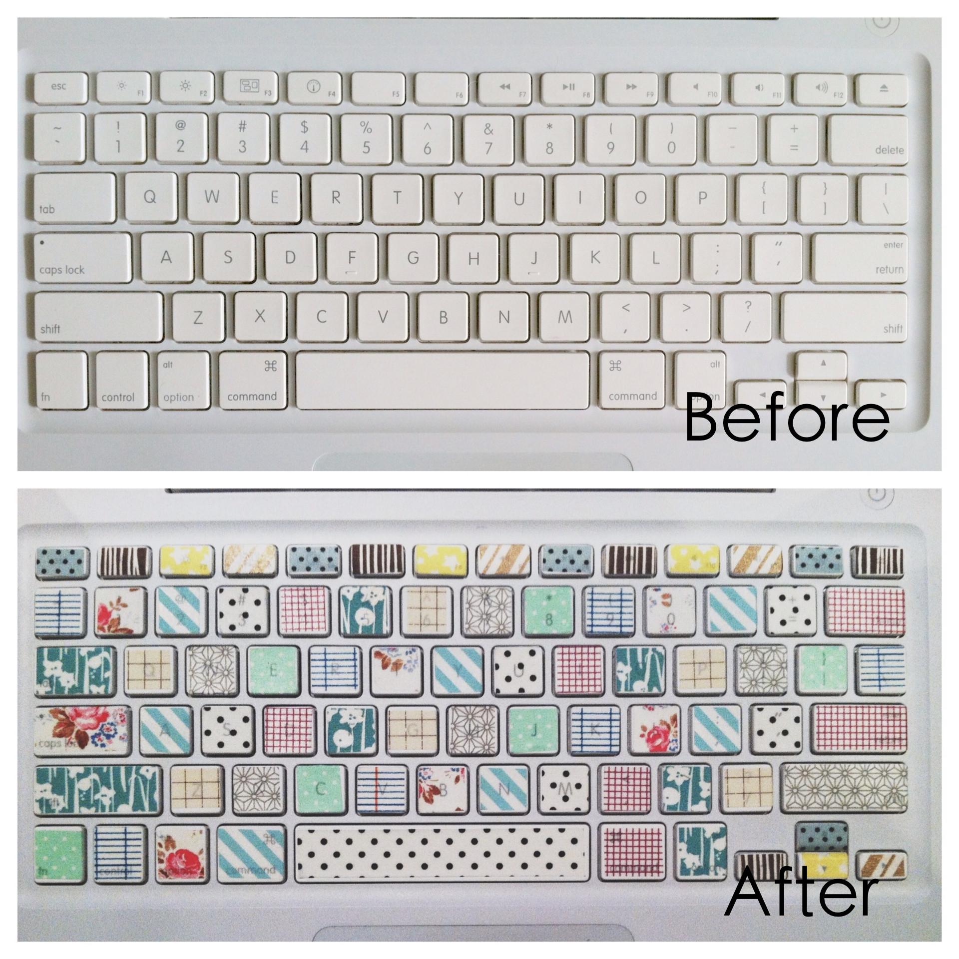 Diy Keyboard
 DIY Washi Tape Keyboard