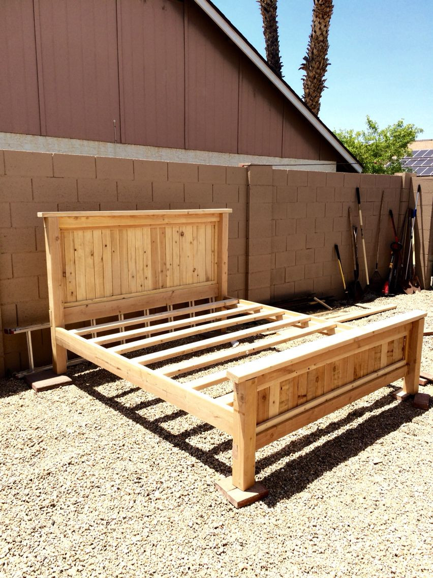 Diy-King
 $80 DIY king size platform bed frame