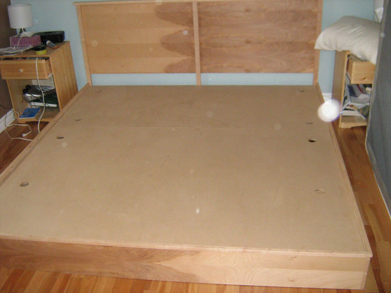 Diy-King
 Easy & Cheap DIY Hardwood King Platform Bed Plans