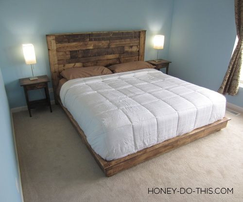 Diy-King
 Diy King Size Platform Bed WoodWorking Projects & Plans