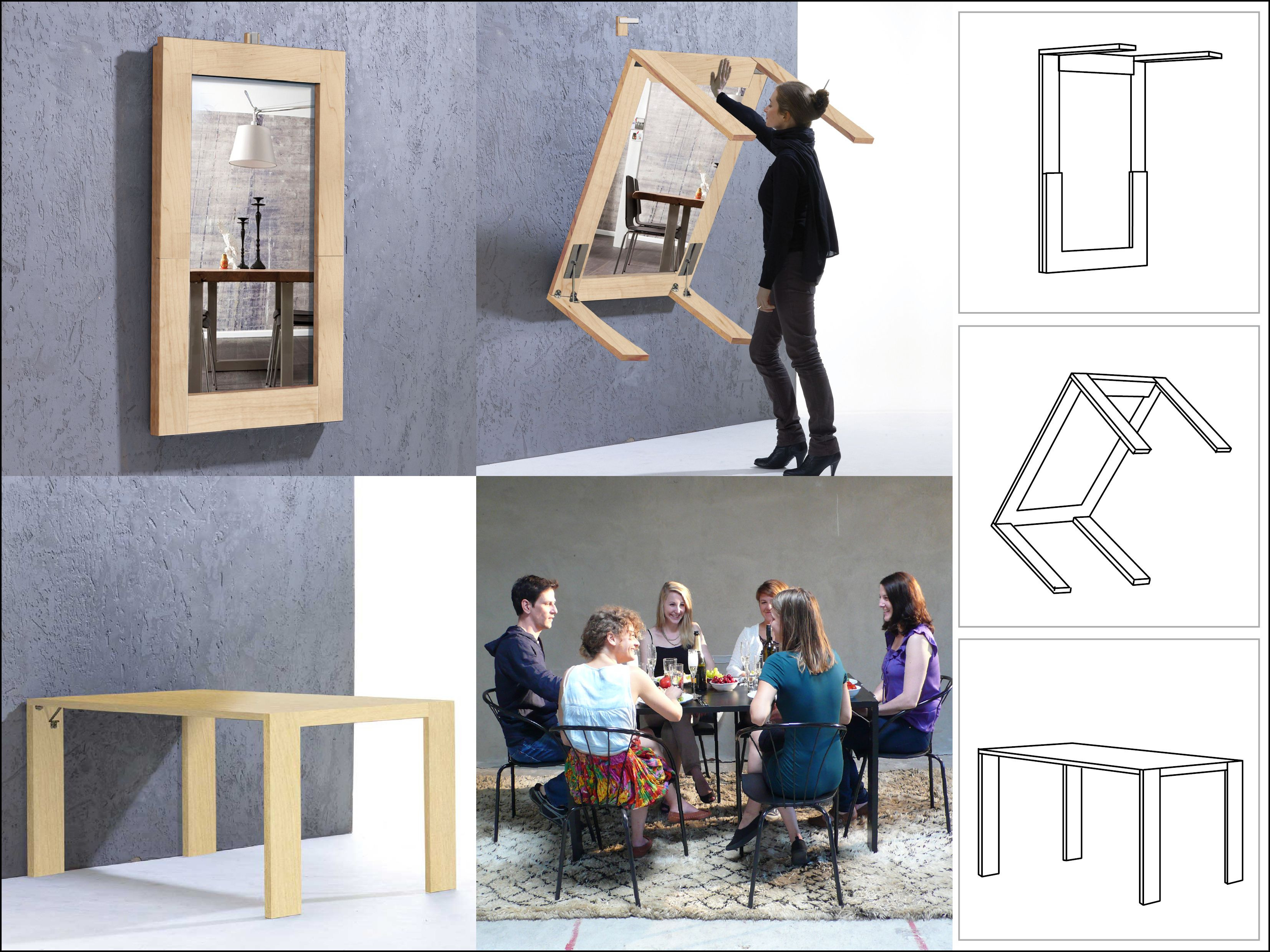 Diy Klapptisch
 Ivydesign Klapptisch wird Bilderrahmen