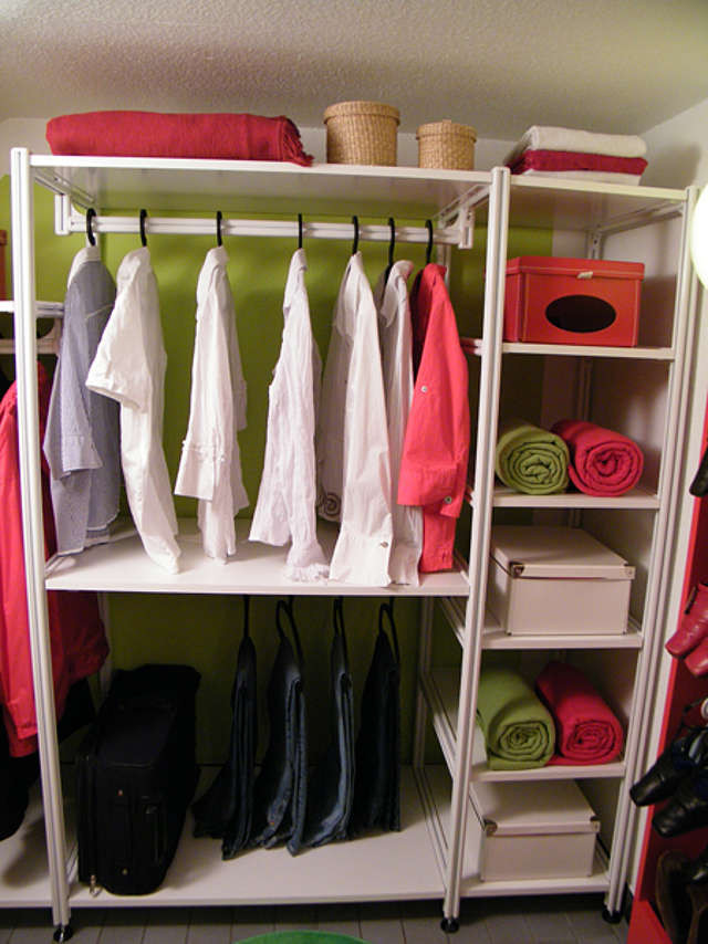Diy Kleiderschrank
 Ordnung mit System Begehbarer Kleiderschrank