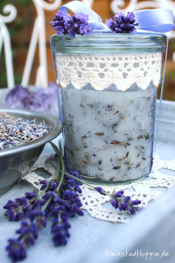 Diy Körperpeeling
 Lavendel Kokos Körperpeeling Garden