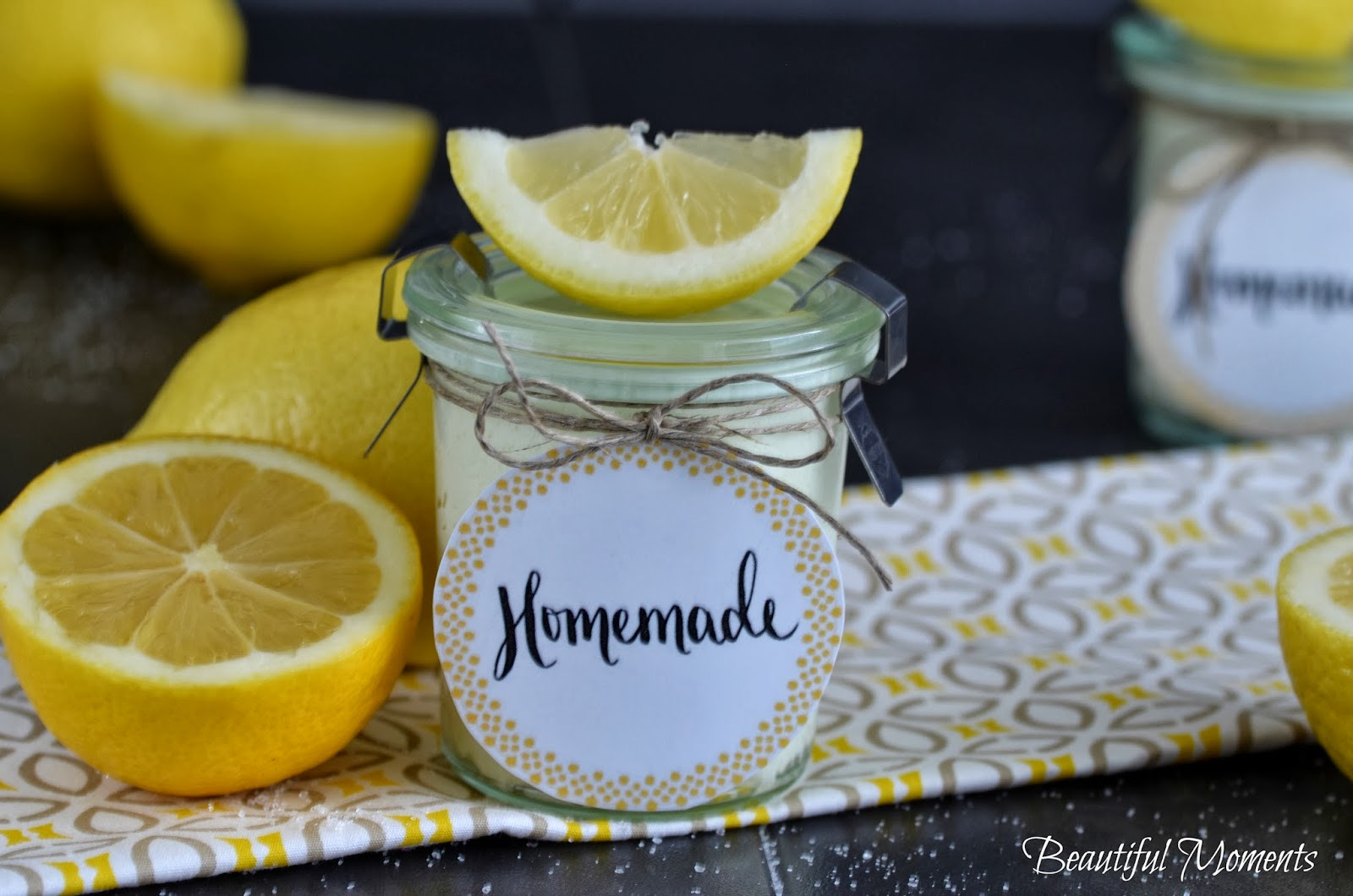 Diy Körperpeeling
 Beautiful Moments DIY Bodyscrub mit Zitronenaroma