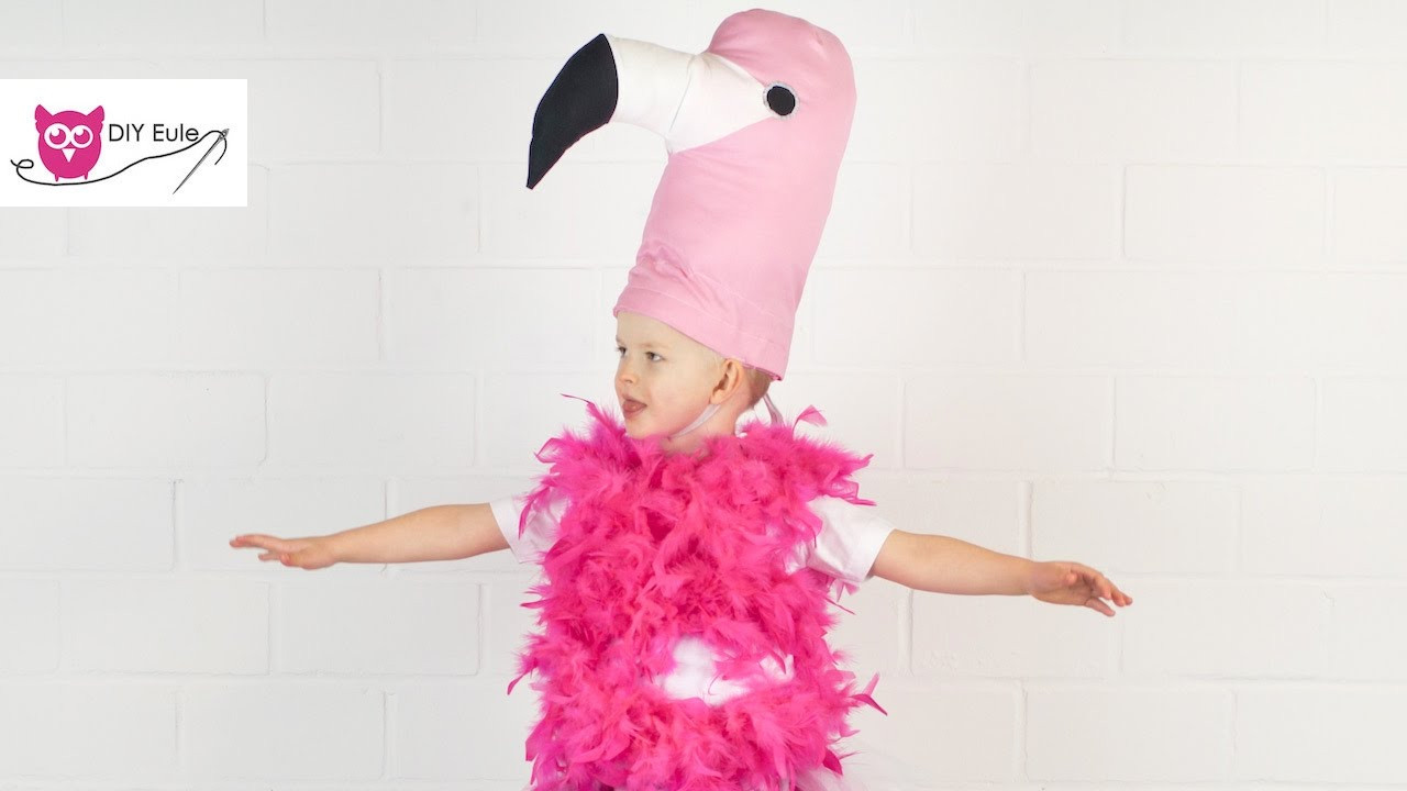 Diy Kostüm
 Flamingo Kostüm nähen – DIY Eule