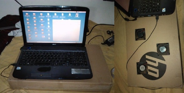 Diy Laptop
 DIY Laptop Cooler Using a Cardboard Box