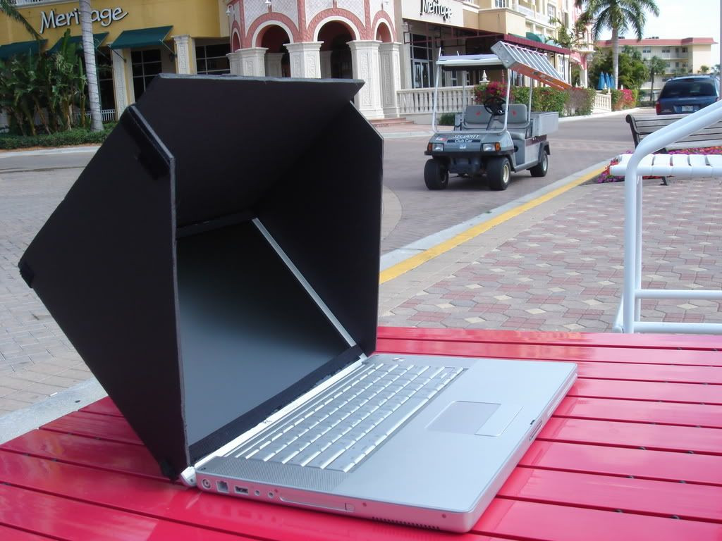 Diy Laptop
 DIY Laptop Screen Hood Visor Tips & Tools