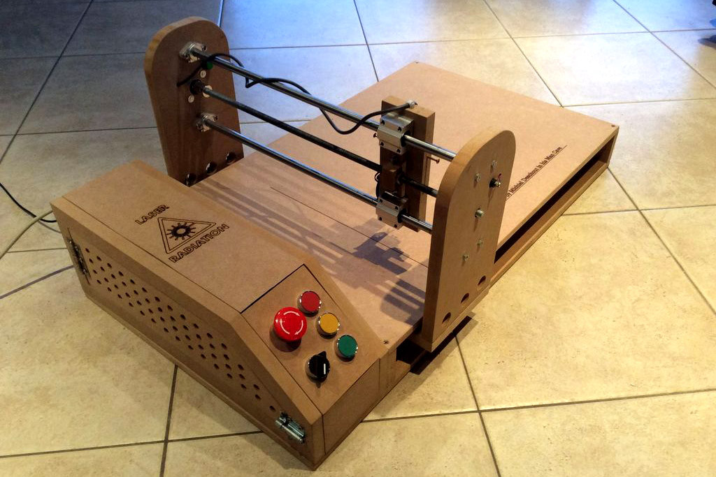 Diy Laser Cutter
 How to Build an Arduino Powered Laser Engraver for $230