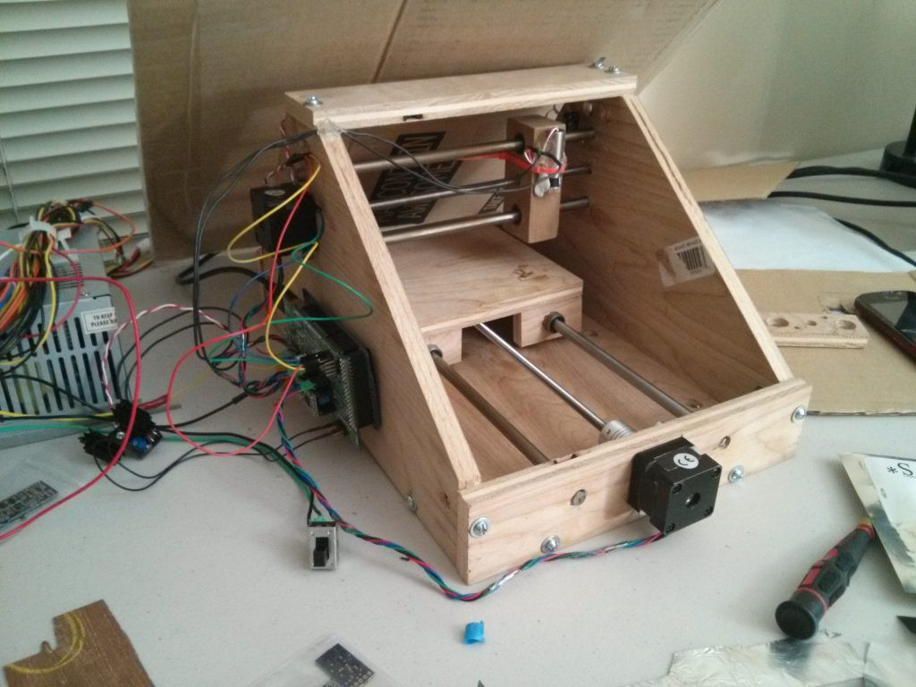 Diy Laser Cutter
 DIY Laser Cutter for PCB Stencils Hardware Breakout