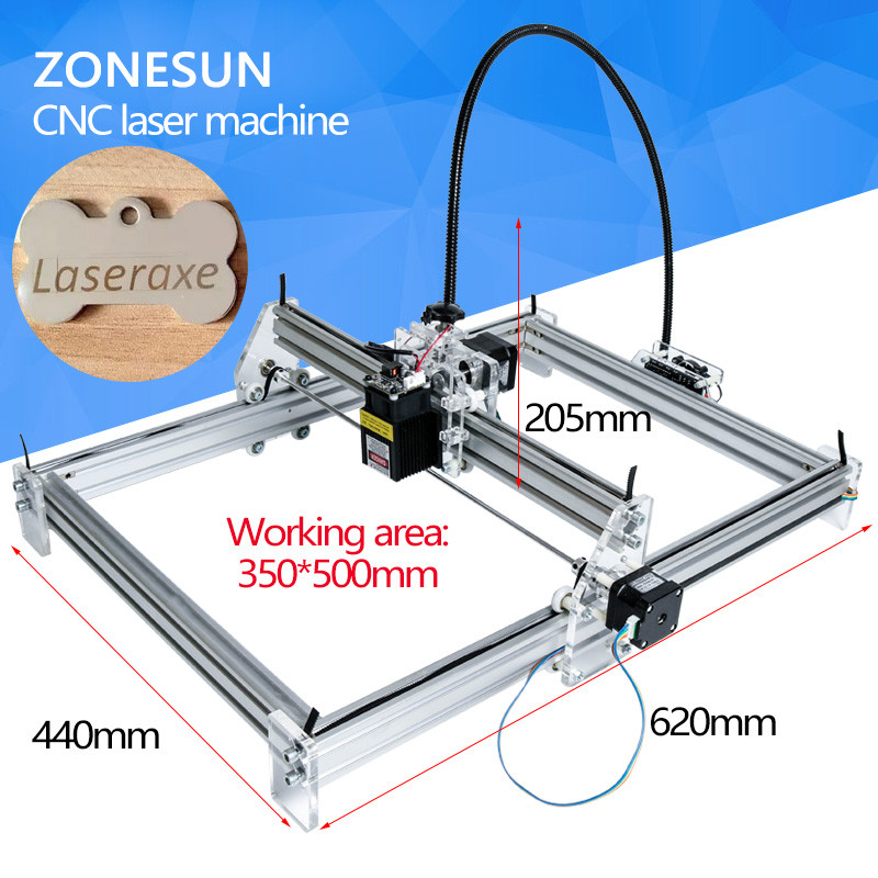 Diy Laser Cutter
 Laseraxe 405nm 1600mW DIY Desktop Mini Laser Engraver