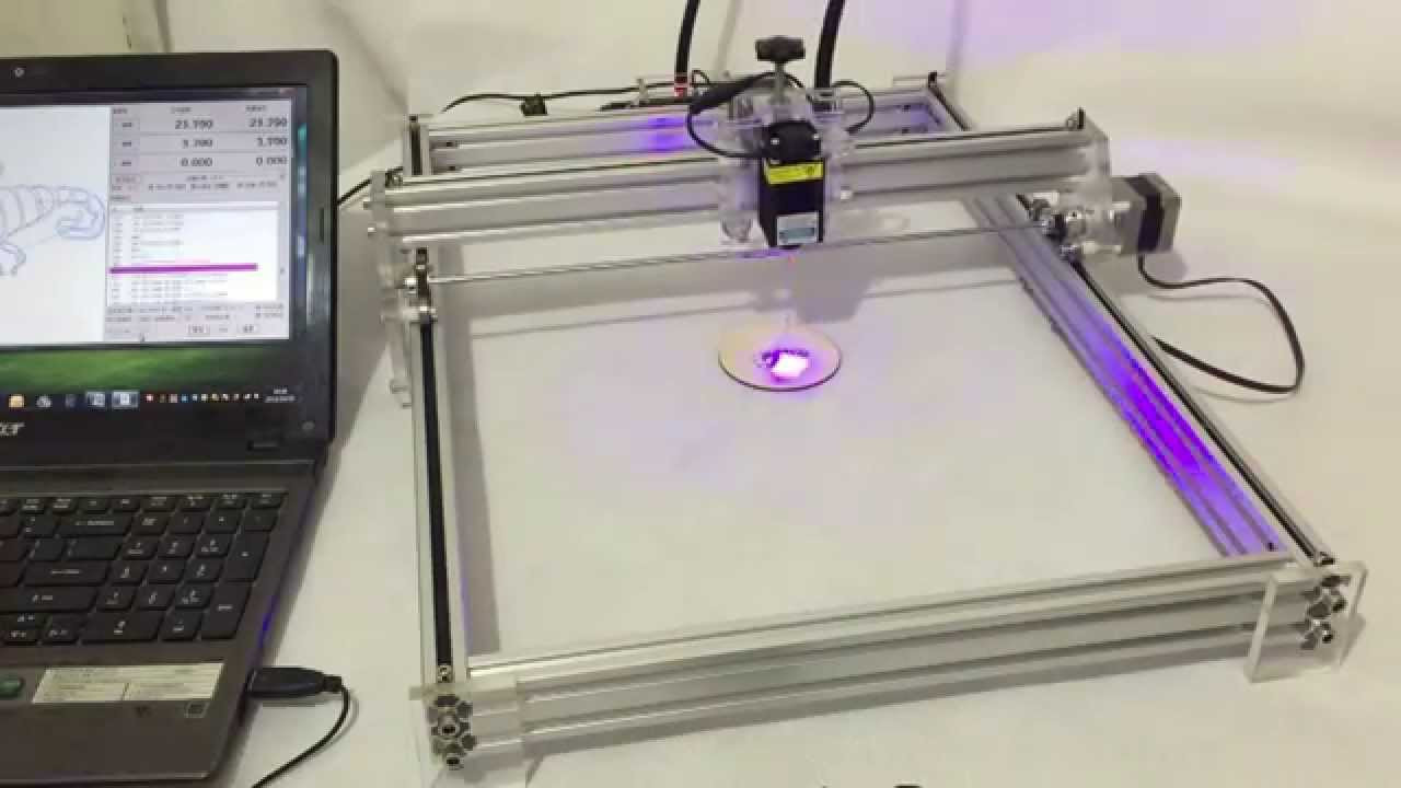 Diy Laser
 Laseraxe DIY Desktop Laser Engraver Engraving Machine