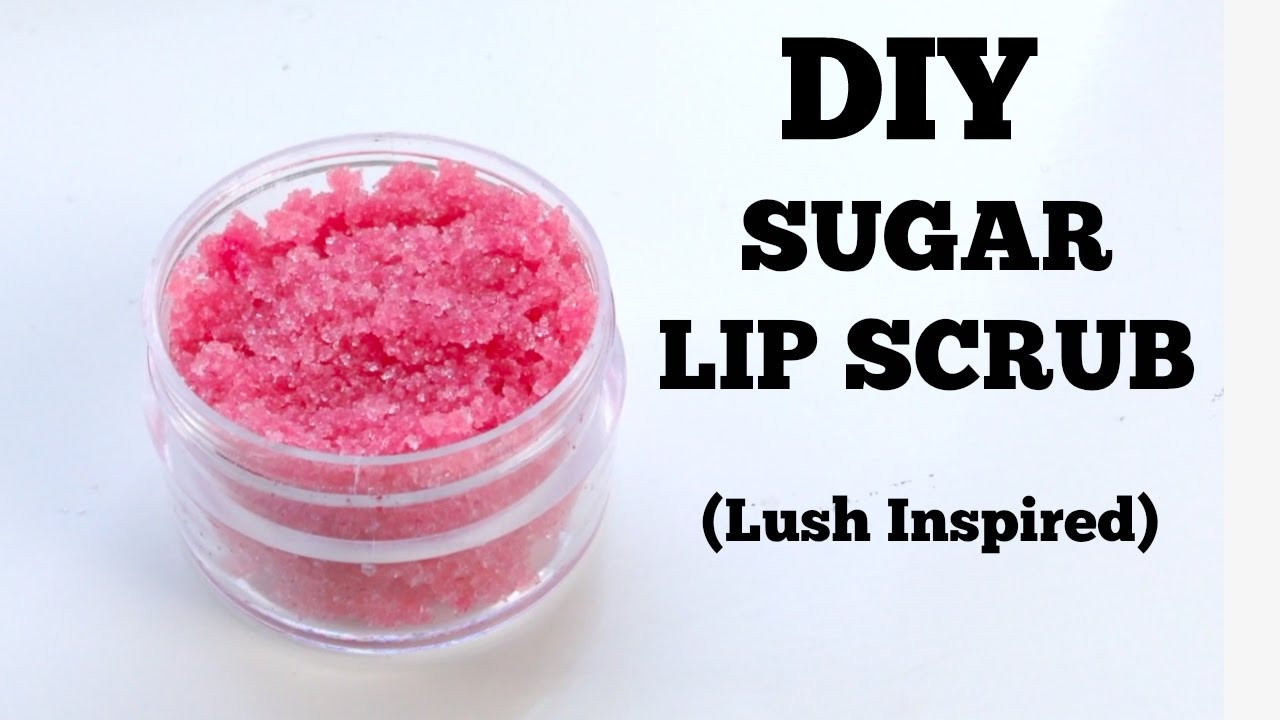 Diy Lip Scrub
 DIY LUSH LIP SCRUB Without coconut oil