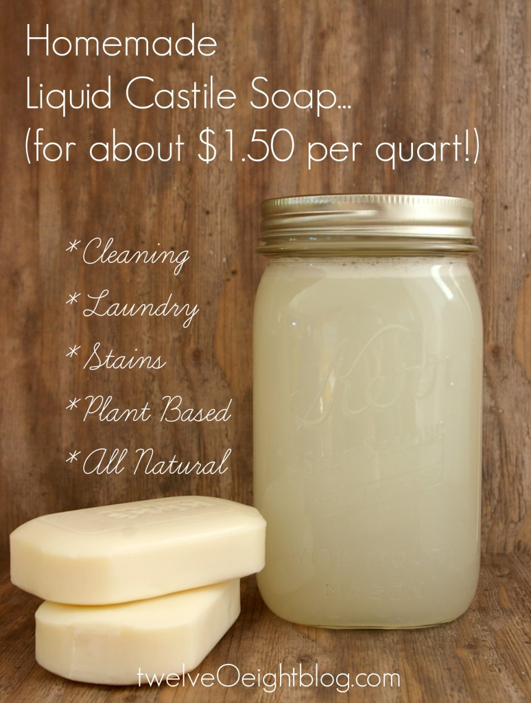 Diy Liquid
 How to make liquid Castile Soap