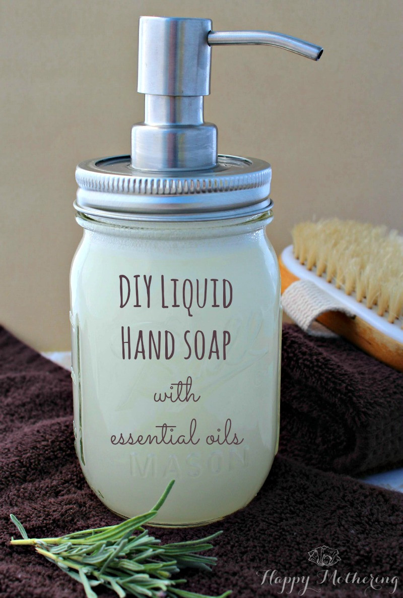Diy Liquid
 Homemade Liquid Hand Soap Happy Mothering