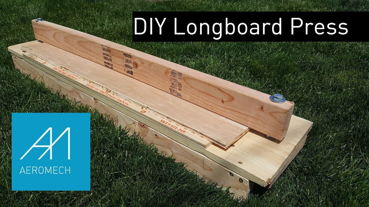 Diy Longboard
 DIY Longboard Press for Cheap