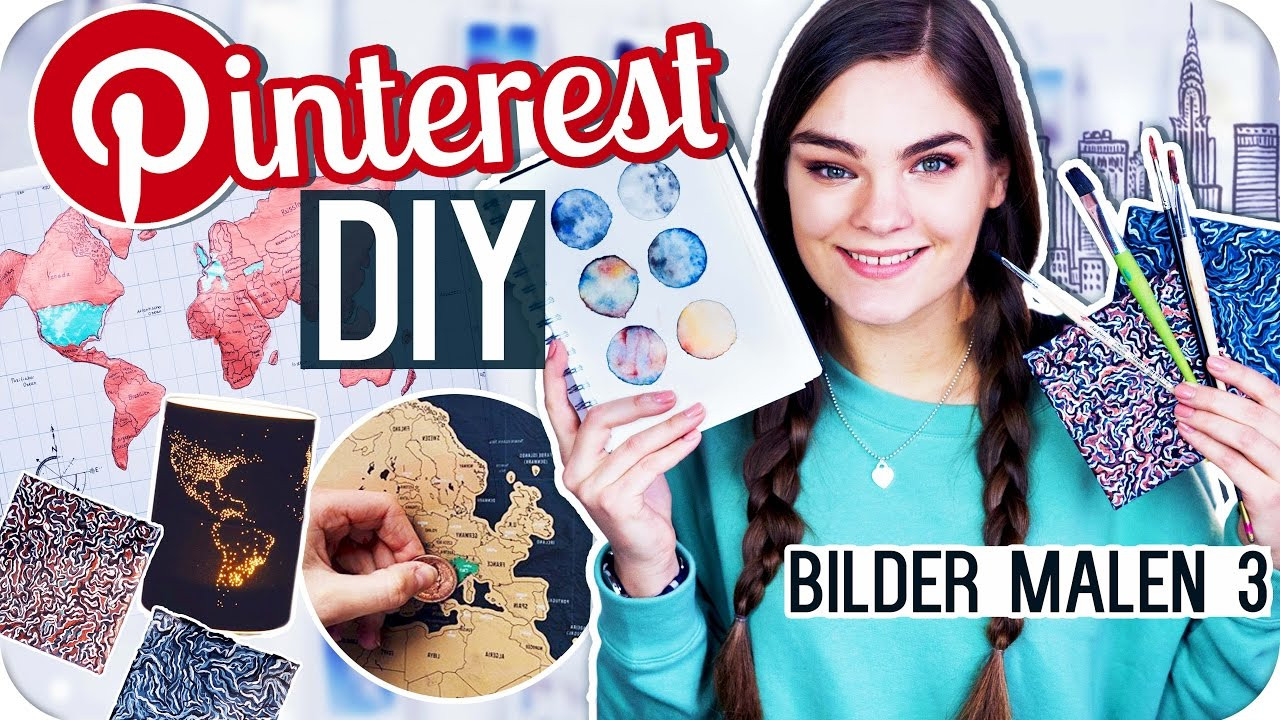 Diy Malen
 4 PINTEREST DIY s BILDER MALEN Teil 3 I mJette