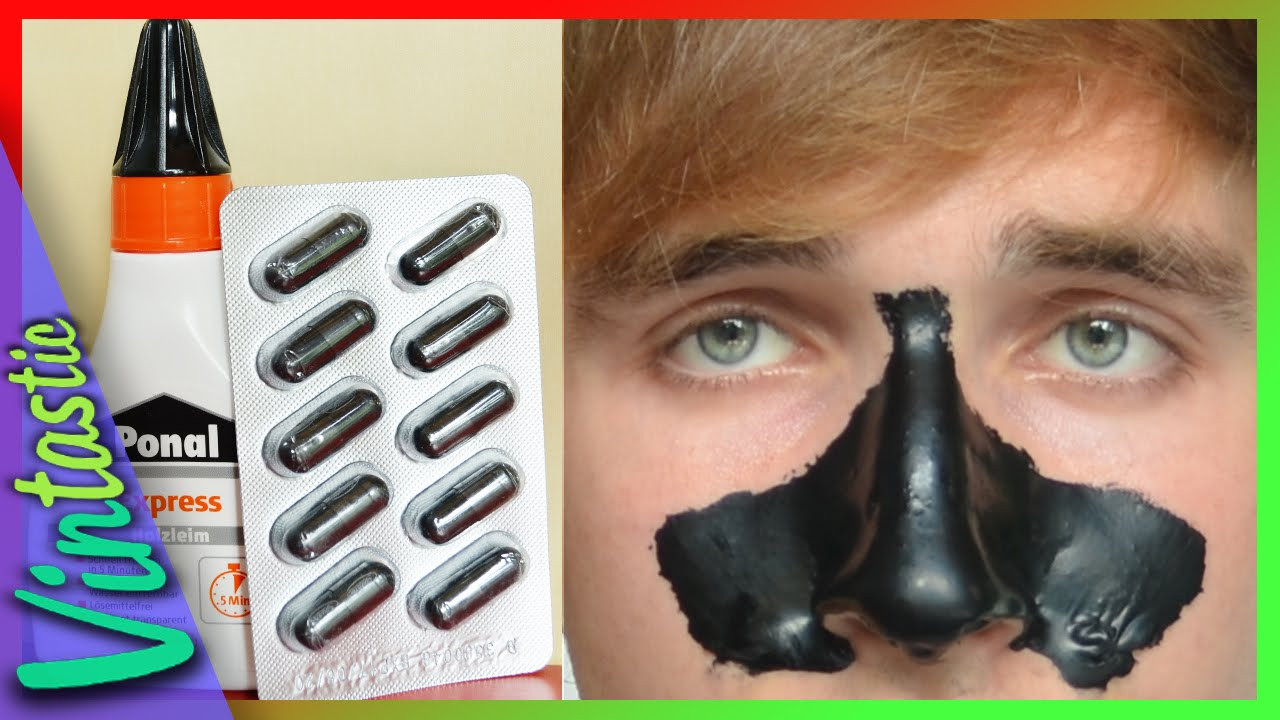 Diy Maske Gegen Pickel
 Kleber VS Mitesser│DIY Maske gegen Unreine Haut Akne