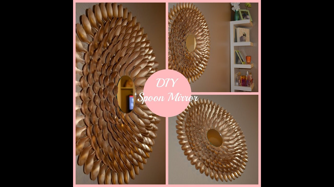 Diy Mirror
 DIY Spoon Mirror Wall Decor