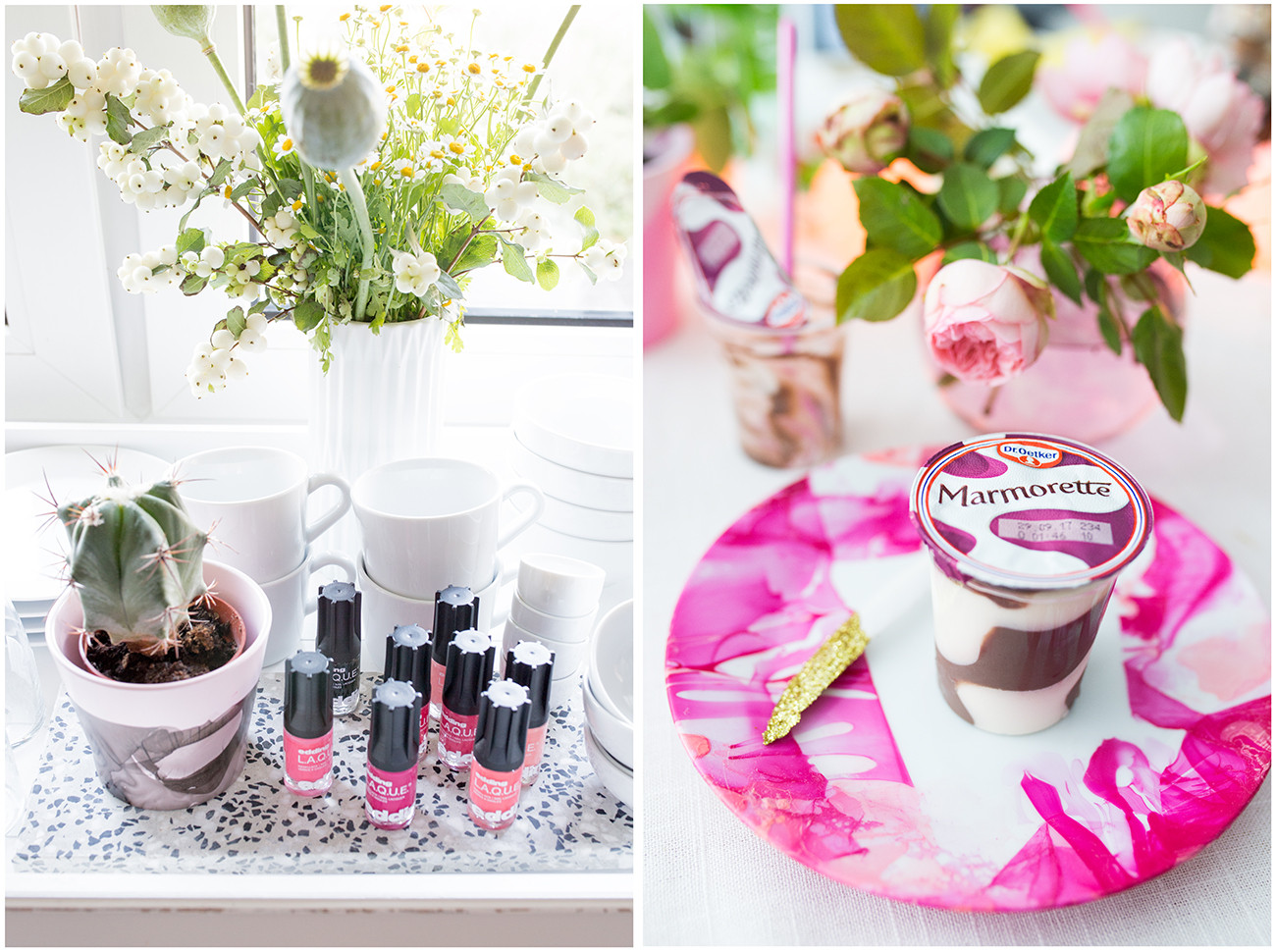 Diy Mit Nagellack
 Girlsnight Marmorette Puddingparty – Nagellack DIY