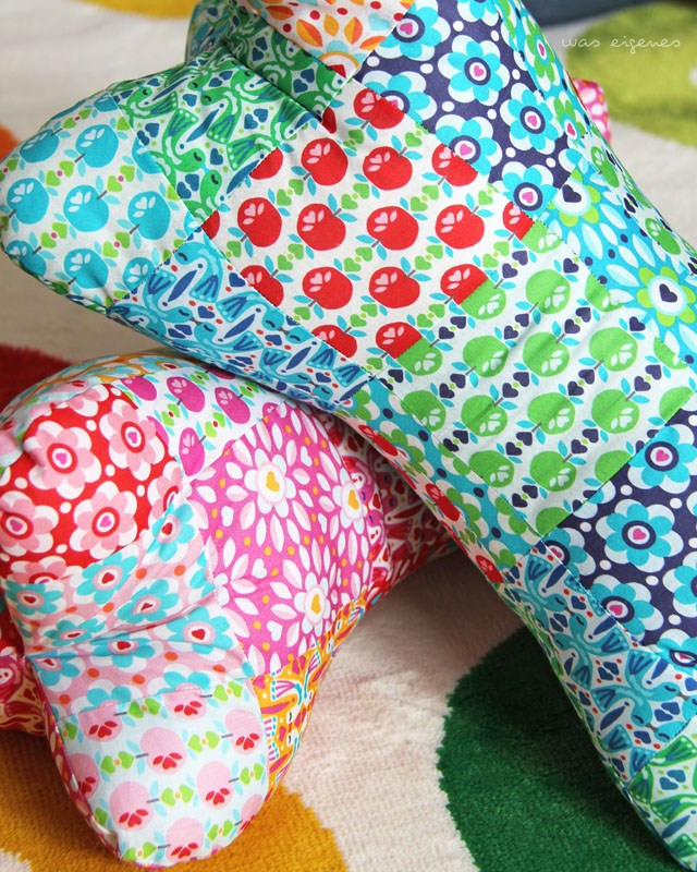 Diy Nähen
 DIY Patchwork Leseknochen