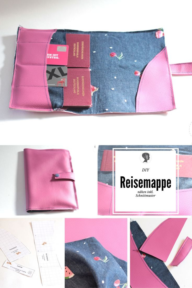 Diy Nähen
 DIY Reisemappe nähen Reiseetui